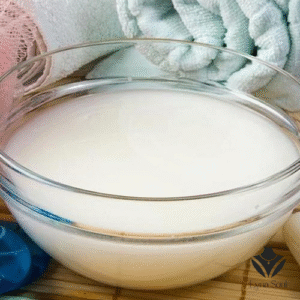 Cách làm trắng dây chuyền bạc bằng nước vo gạo