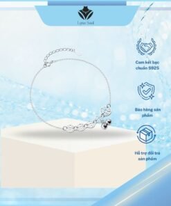 Vòng Chân Bạc S925 Cao Cấp – Tôn Vinh Vẻ Đẹp Tinh Tế
