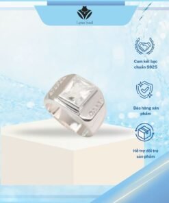 Alternative view of Nhẫn Nam Đính Đá Lyna Soul - Xu Hướng Của Phái Mạnh