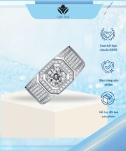 Nhẫn Nam Đính Đá Lyna Soul - Xu Hướng Của Phái Mạnh