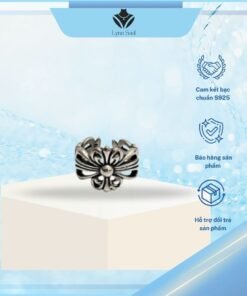 Alternative view of Nhẫn Bạc Lyna Soul Phong Cách Mạnh Mẽ Cho Nam Giới